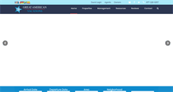 Desktop Screenshot of greatamericanvacations.com